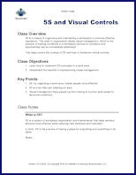 5S & Visual Management Student Guide