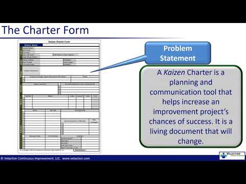 Kaizen Planning And Chartering PowerPoint Presentation – Velaction Store